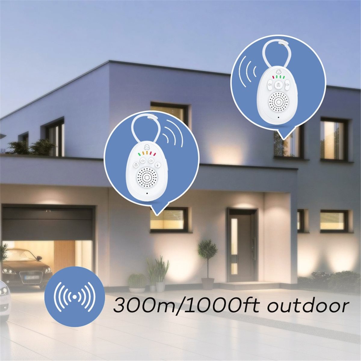 Baby Monitor Sensor - ~CLEARANCE A 2.4GHz Wireless Baby Walkie-Talkie