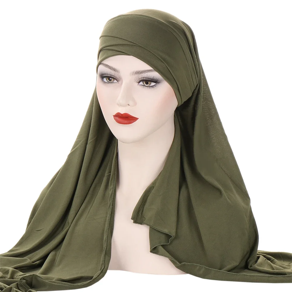 Baby Products Malaysia - Milk Silk Muslim Cap Plain Islamic