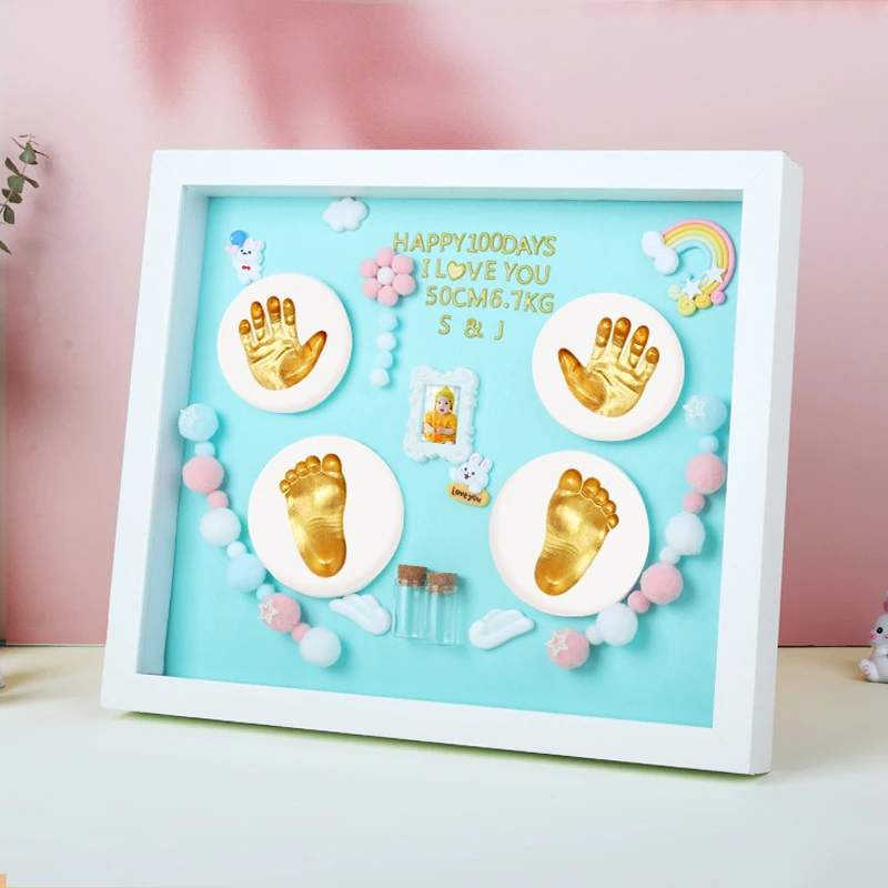 Baby Products Organic - Newborn Hand and Foot Print Growth