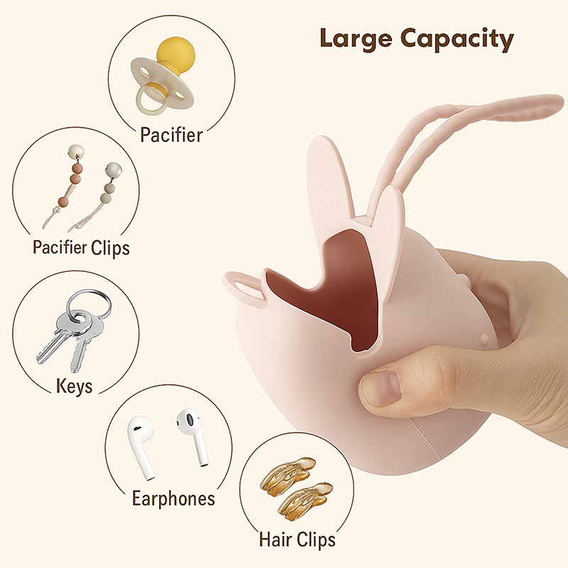 1pc Baby Silicone Pacifier Hol - Baby Products Nipples 评论和价格