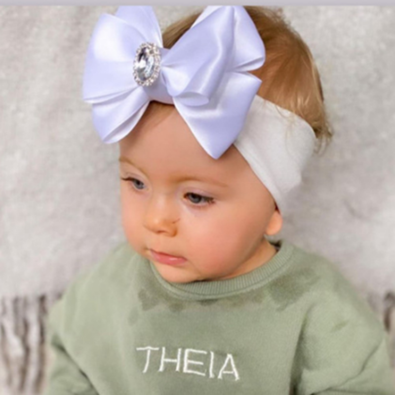1PCS Solid Color Satin Bowknot - Baby Products Organic 评论和价格
