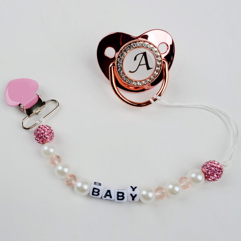 Pearl Pacifier Chain Clip for  - Baby Products Nipples 评论和价格