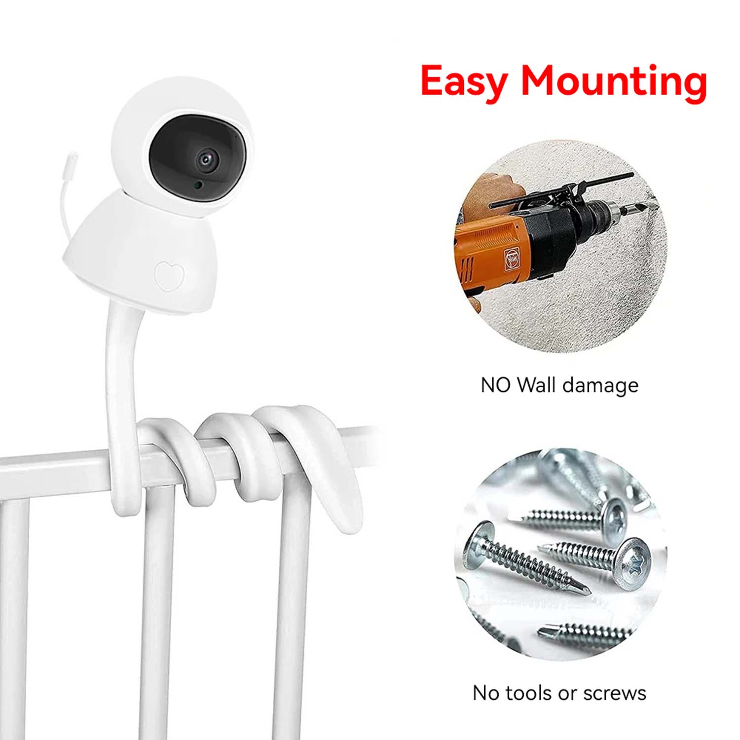 Baby Monitor Holder Flexible B - Baby Monitor Sensor 评论和价格