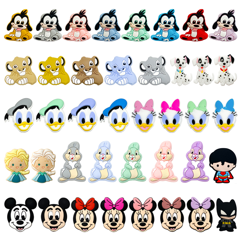 5pcs Silicone Cartoon Beads Pa - Baby Products Nipples 评论和价格