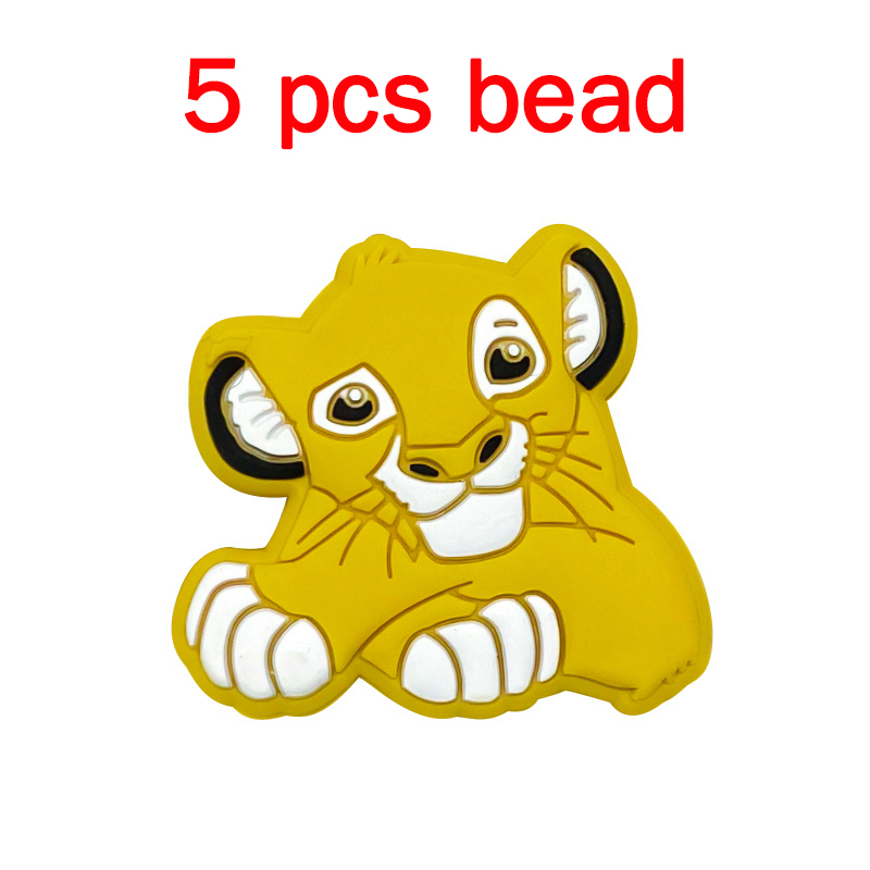 5pcs Silicone Cartoon Beads Pa - Baby Products Nipples 评论和价格