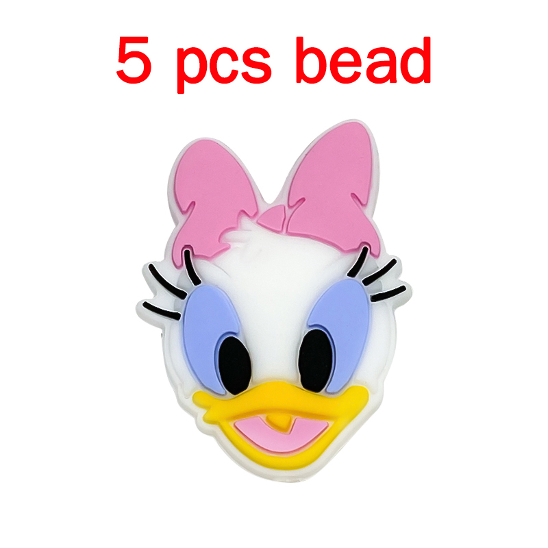 5pcs Silicone Cartoon Beads Pa - Baby Products Nipples 评论和价格