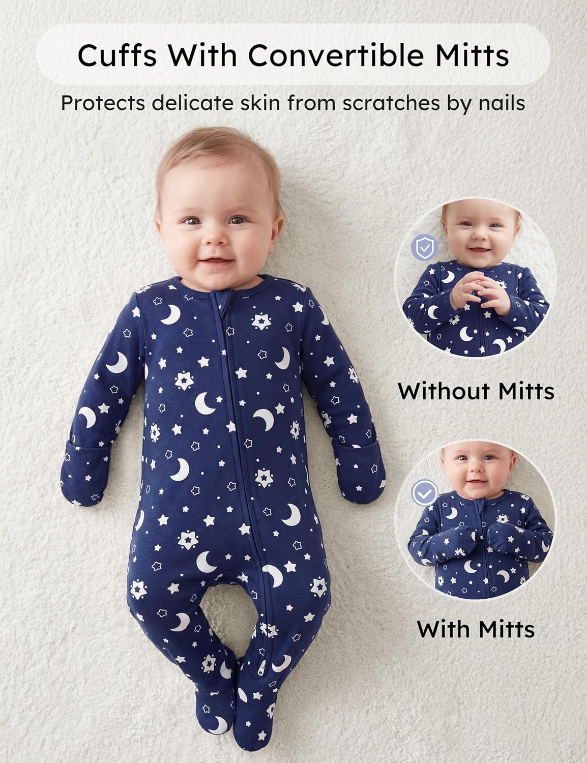 Baby Pajamas 100% Organic Cott - Baby Products Organic 评论和价格