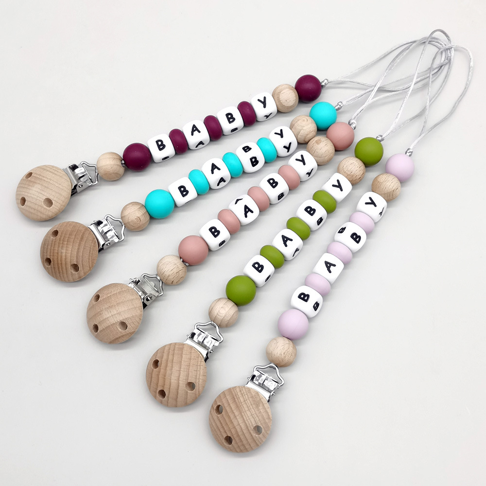 Custom Name Pacifier Clips Cha - Baby Products Gift 评论和价格