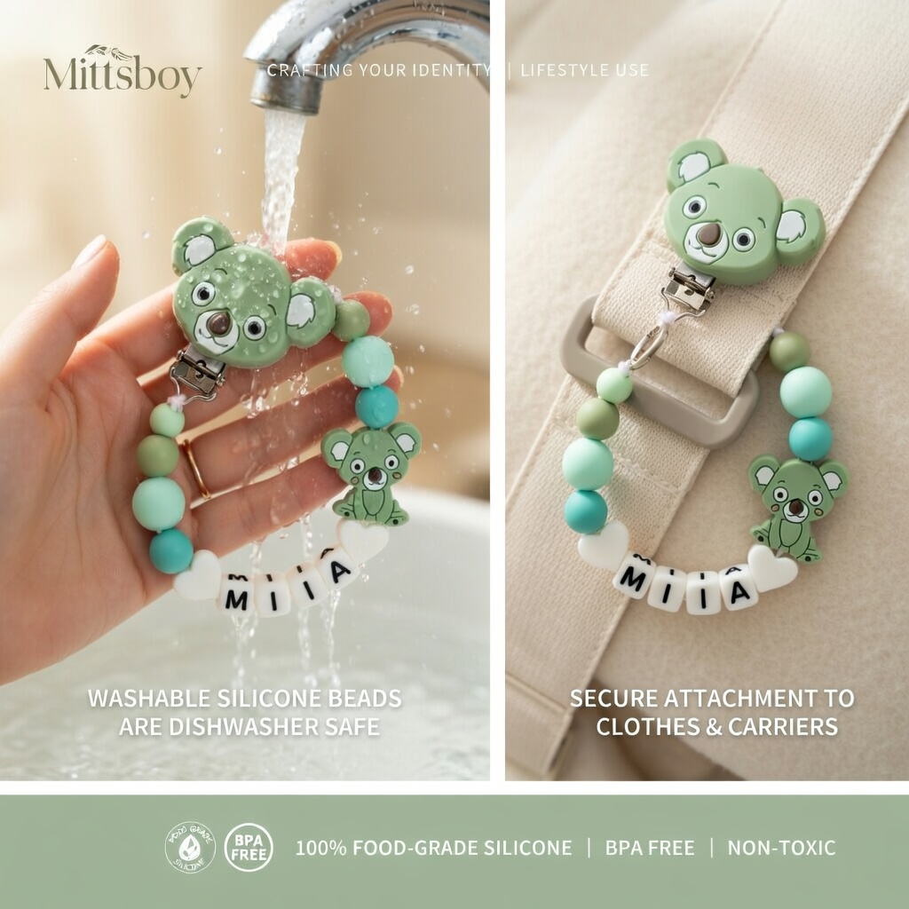 Silicone Baby Pacifier Clip Te - Baby Products Nipples 评论和价格