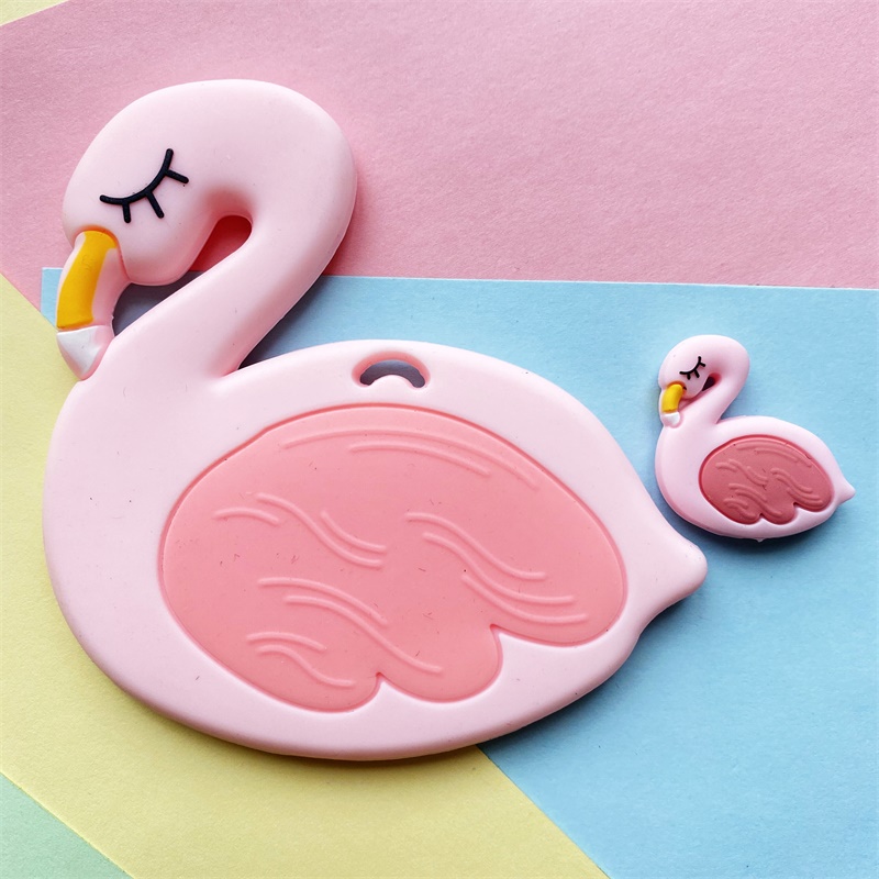 2pcs/Set Mini Silicone Elephan - Baby Products Combo 评论和价格