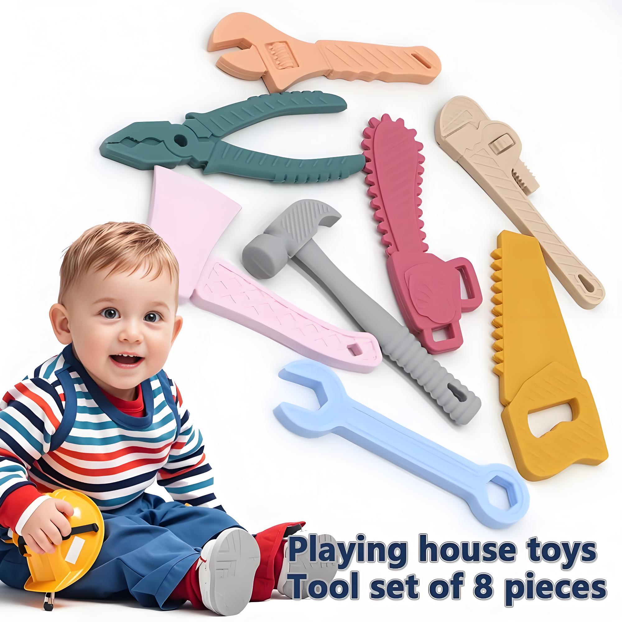 8pcs Silicone Teething Toys Se - Baby Products Combo 评论和价格