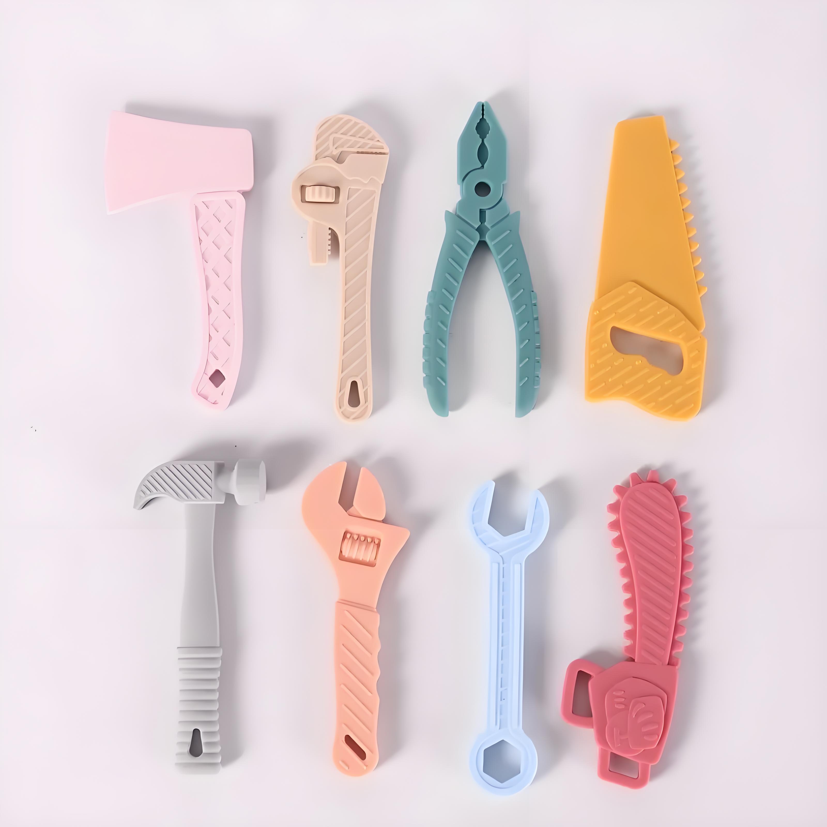 8pcs Silicone Teething Toys Se - Baby Products Combo 评论和价格