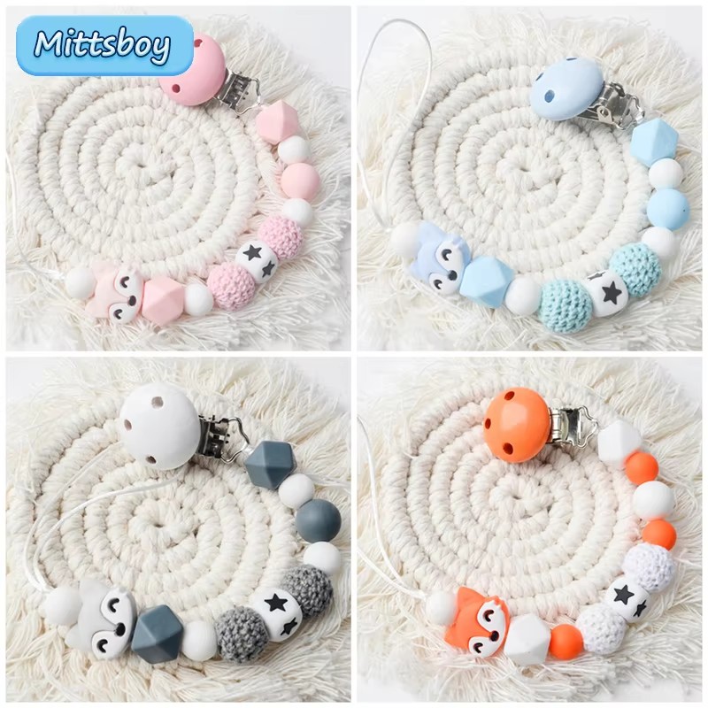 Baby Pacifier Clips Silicone S - Baby Products Nipples 评论和价格