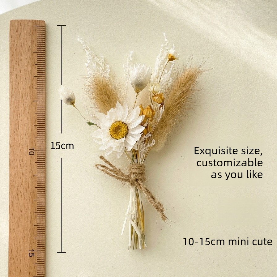 Mini Dried Flower Bouquet Natu - Baby Products Gift 评论和价格