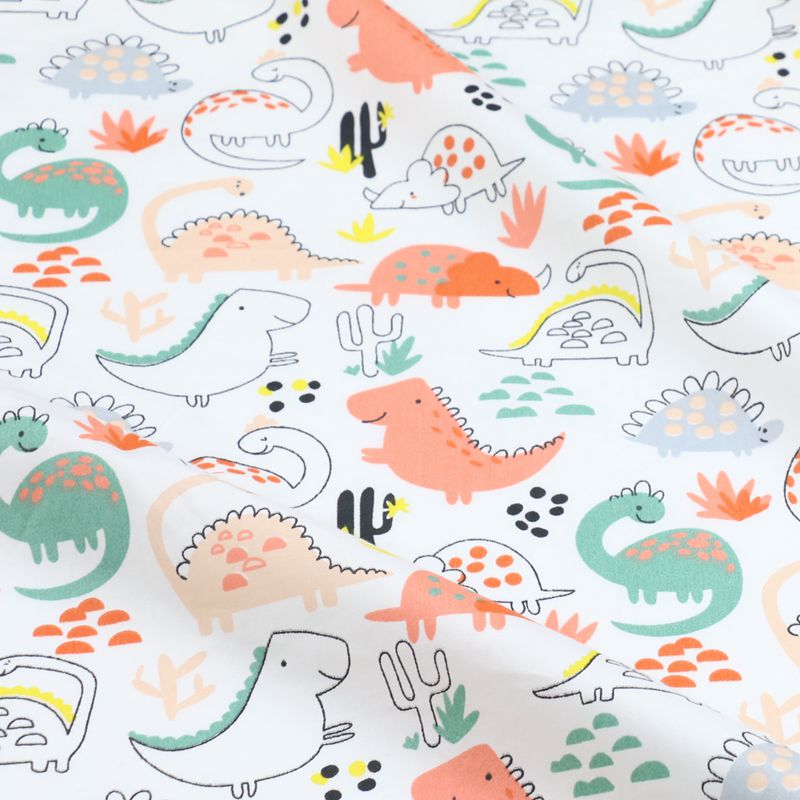 Dinosaur Dot 100% Cotton Twill - Baby Products Organic 评论和价格